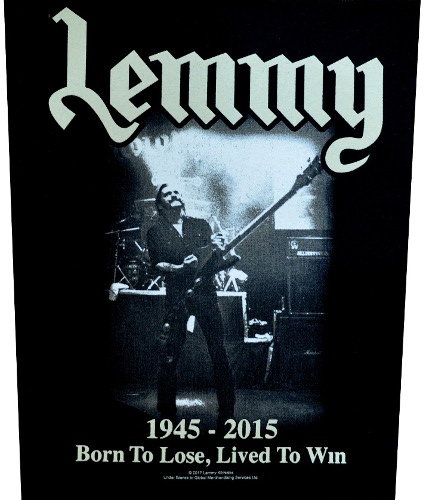 Motorhead Lemmy Bass Back Patch